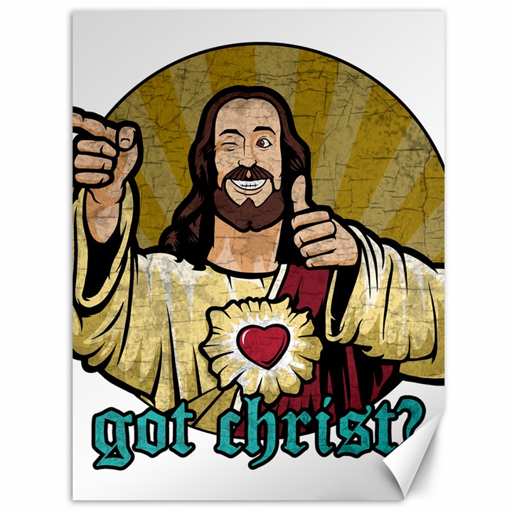 Buddy Christ Canvas 36  x 48 