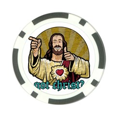 Buddy Christ Poker Chip Card Guard by Valentinaart