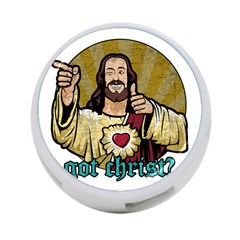 Buddy Christ 4-port Usb Hub (one Side) by Valentinaart