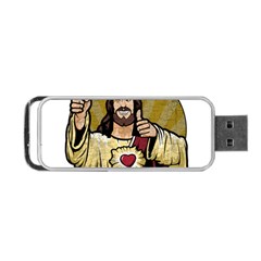 Buddy Christ Portable Usb Flash (one Side) by Valentinaart