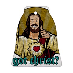 Buddy Christ Bell Ornament (two Sides) by Valentinaart