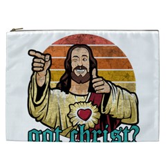 Got Christ? Cosmetic Bag (xxl) by Valentinaart