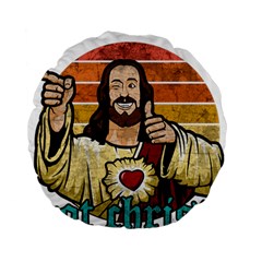 Got Christ? Standard 15  Premium Round Cushions by Valentinaart