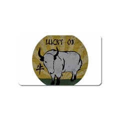 Chinese New Year ¨C Year of the Ox Magnet (Name Card)