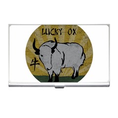 Chinese New Year ¨c Year Of The Ox Business Card Holder by Valentinaart