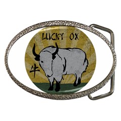 Chinese New Year ¨c Year Of The Ox Belt Buckles by Valentinaart