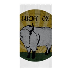 Chinese New Year ¨C Year of the Ox Shower Curtain 36  x 72  (Stall) 