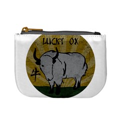 Chinese New Year ¨c Year Of The Ox Mini Coin Purse by Valentinaart