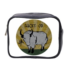 Chinese New Year ¨c Year Of The Ox Mini Toiletries Bag (two Sides) by Valentinaart