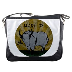 Chinese New Year ¨c Year Of The Ox Messenger Bag by Valentinaart