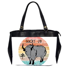 Chinese New Year ¨c Year Of The Ox Oversize Office Handbag (2 Sides) by Valentinaart