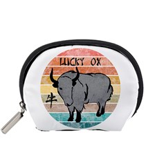 Chinese New Year ¨c Year Of The Ox Accessory Pouch (small) by Valentinaart