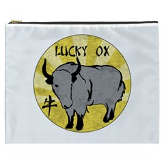 Chinese New Year ¨c Year Of The Ox Cosmetic Bag (xxxl) by Valentinaart