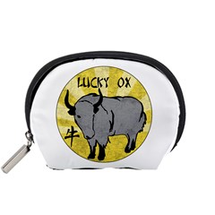 Chinese New Year ¨c Year Of The Ox Accessory Pouch (small) by Valentinaart