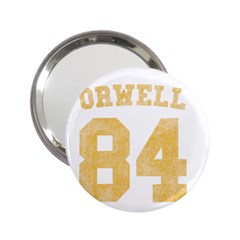 Orwell 84 2 25  Handbag Mirrors by Valentinaart