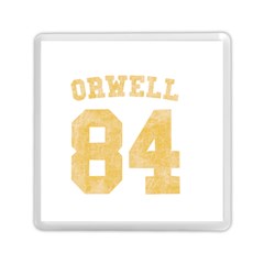 Orwell 84 Memory Card Reader (square) by Valentinaart