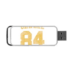 Orwell 84 Portable Usb Flash (one Side) by Valentinaart