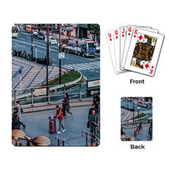 Crowded Urban Scene, Osaka Japan Playing Cards Single Design (rectangle) by dflcprintsclothing