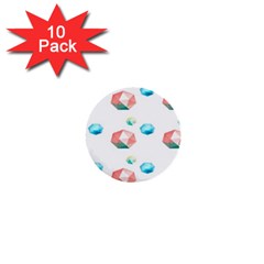 Diamonds 1  Mini Buttons (10 Pack) 