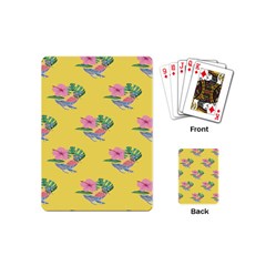 Floral Playing Cards Single Design (mini) by Sparkle