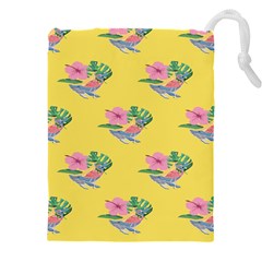 Floral Drawstring Pouch (5xl) by Sparkle