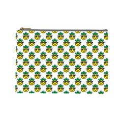 Holiday Pineapple Cosmetic Bag (large) by Sparkle