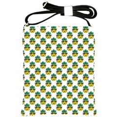 Holiday Pineapple Shoulder Sling Bag by Sparkle