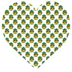 Holiday Pineapple Wooden Puzzle Heart by Sparkle