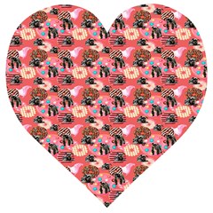 Sweet Donuts Wooden Puzzle Heart by Sparkle