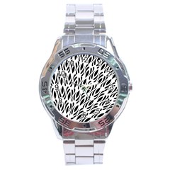 Vertical Stainless Steel Analogue Watch by Sobalvarro