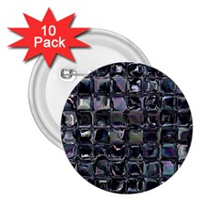 Funky Mosaic  2 25  Buttons (10 Pack)  by MRNStudios