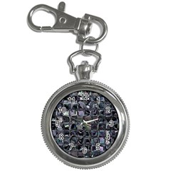 Funky Mosaic  Key Chain Watches by MRNStudios