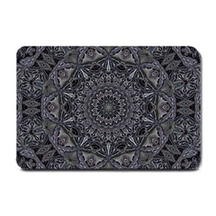 Mellow Mandala  Small Doormat  by MRNStudios