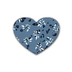 Abstract fashion style  Rubber Coaster (Heart) 