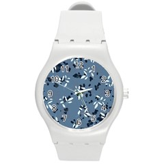 Abstract Fashion Style  Round Plastic Sport Watch (m) by Sobalvarro