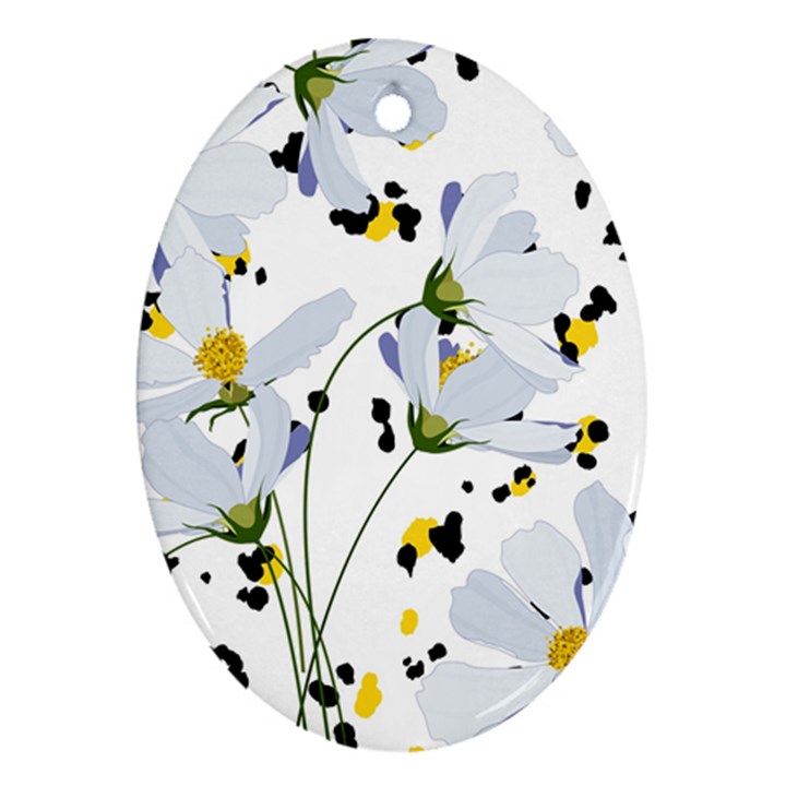 Tree poppies  Ornament (Oval)