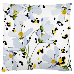 Tree Poppies  Large Flano Cushion Case (one Side) by Sobalvarro