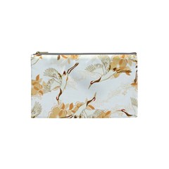 Birds And Flowers  Cosmetic Bag (small) by Sobalvarro