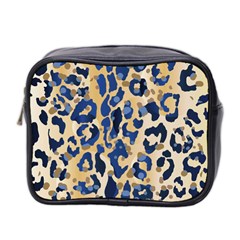 Leopard Skin  Mini Toiletries Bag (two Sides) by Sobalvarro