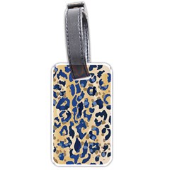 Leopard Skin  Luggage Tag (one Side) by Sobalvarro