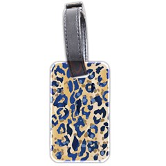 Leopard Skin  Luggage Tag (two Sides) by Sobalvarro