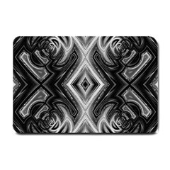 Black And White Small Doormat  by Dazzleway