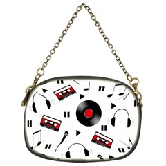 Music Life Chain Purse (one Side) by Valentinaart