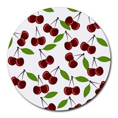 Fruit Life Round Mousepads