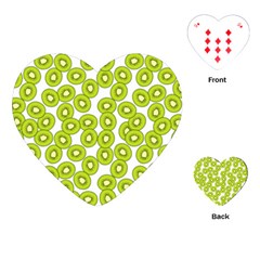 Fruit Life 4 Playing Cards Single Design (heart) by Valentinaart