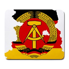 Flag Map Of East Germany (1959¨c1990) Large Mousepads by abbeyz71