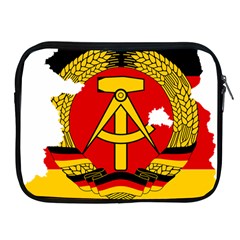 Flag Map Of East Germany (1959¨c1990) Apple Ipad 2/3/4 Zipper Cases by abbeyz71