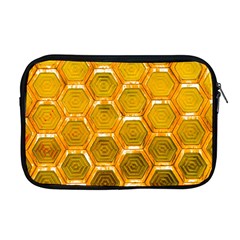 Hexagon Windows Apple Macbook Pro 17  Zipper Case by essentialimage