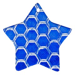 Hexagon Windows Star Ornament (two Sides)
