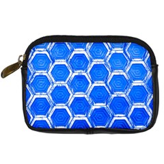 Hexagon Windows Digital Camera Leather Case by essentialimage